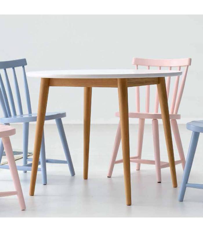 Mesa de comedor estilo nórdico colección provenza