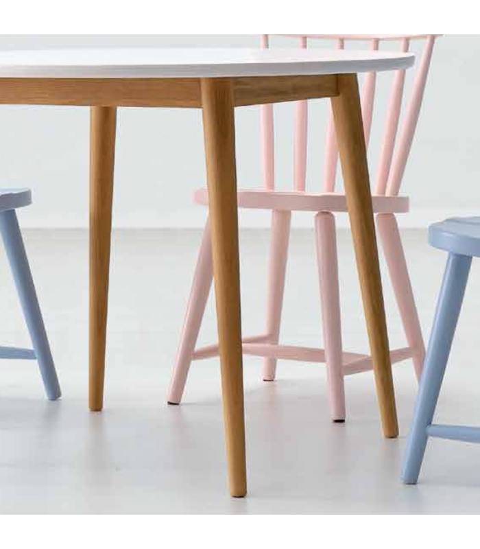 Mesa de comedor estilo nórdico colección provenza