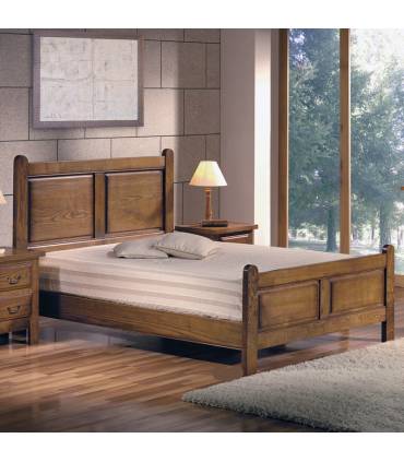 Cama de estilo rustico