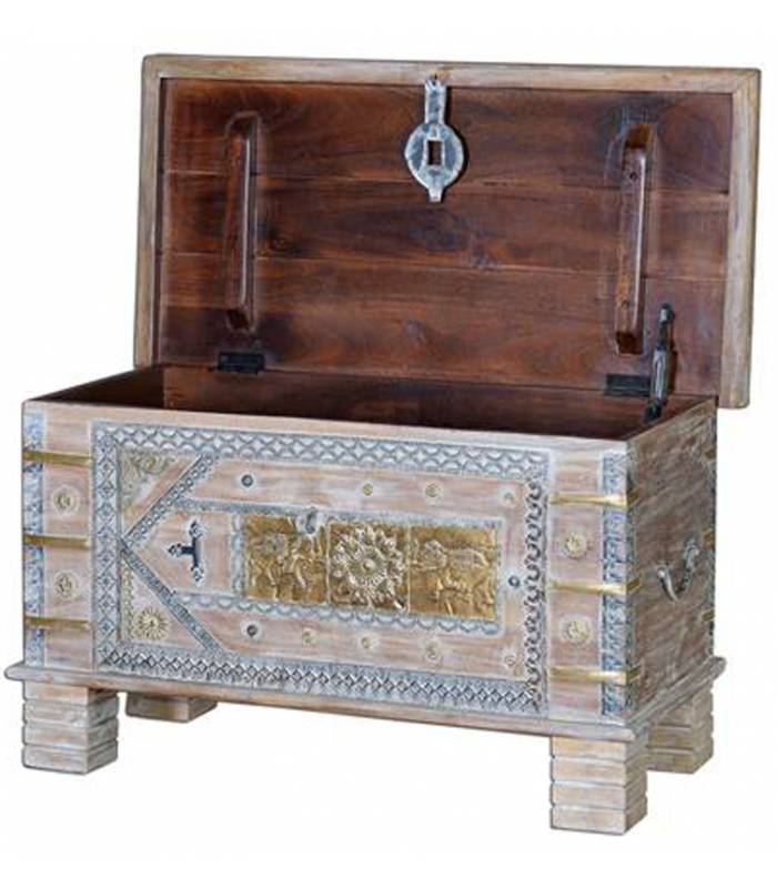 Baúles de madera de madera maciza