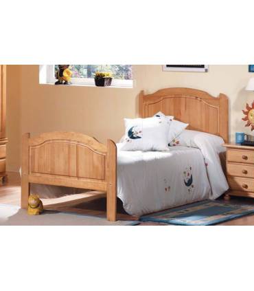 Cama juvenil color natural para cama de 90 cm