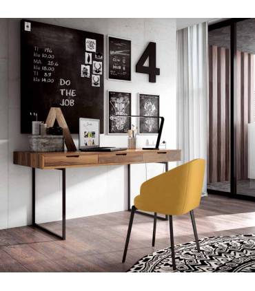 Escritorios de madera de estilo contemporáneo