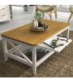 Mesa de centro fija de estilo clásico