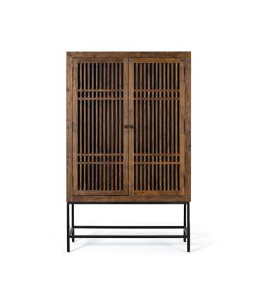 Armario de diseño en madera de acacia