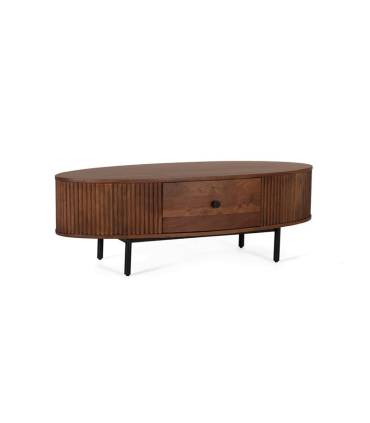 Mesa de centro de diseño ovalada