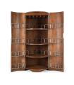 Mueble bar armario de madera maciza