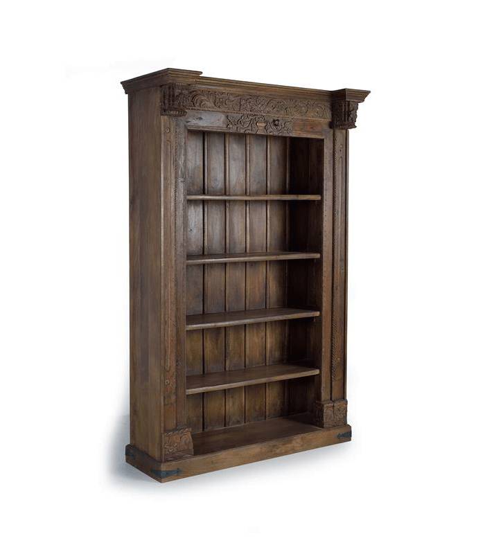 Librería estantería de madera maciza