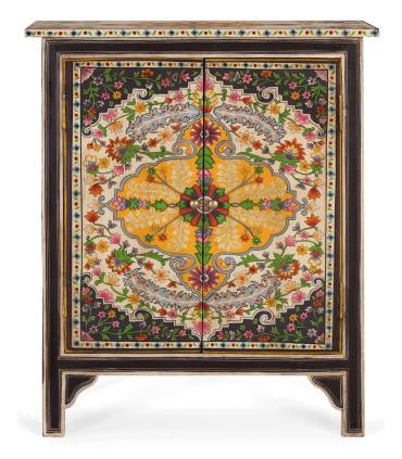 Mueble auxiliar de salón multicolor, estilo vintage de Giner y Colomer