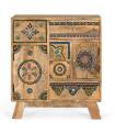 Mueble auxiliar de madera maciza y aglomerado