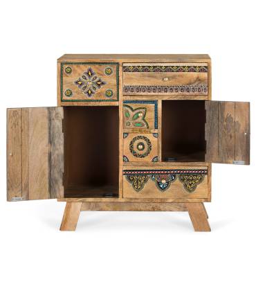 Mueble auxiliar para salón ESTILO VINTAGE decorada de Giner y Colomer