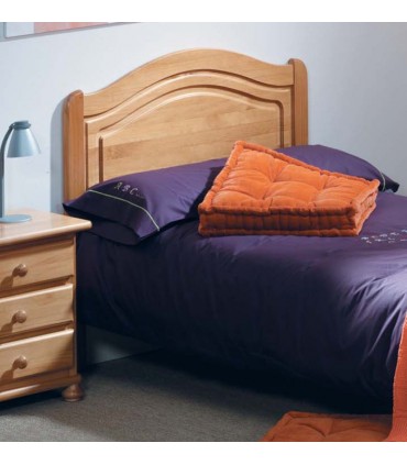 Cabecero provenzal color miel para cama de 135 cm