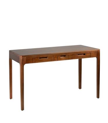 Escritorio estilo colonial, madera de caoba. De Moycor