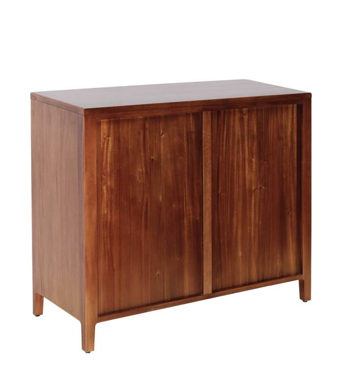 Cómoda con 5 Cajones, Estilo Colonial en Madera Caoba. De Moycor