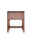 Mesita de noche con Cajón, Estilo Colonial en Madera Caoba. De Moycor