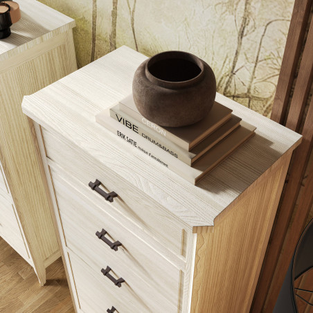 Detalle de la Tapa Superior del Sinfonier Génova de Madera