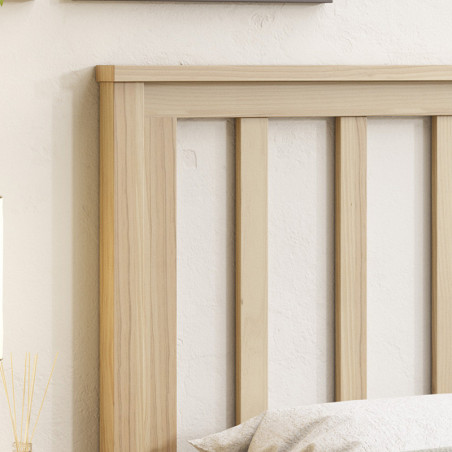Cabezal estilo moderno fabricado en madera de pino muy económico