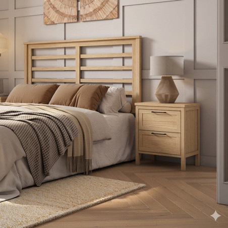 Cabezal para cama de matrimonio FABRICADO EN PINO MACIZO ¡PRECIO SUPER ECONÓMICO!
