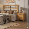 Cabezal color caramelo para cama de 135, 150, 180, 90 y 105