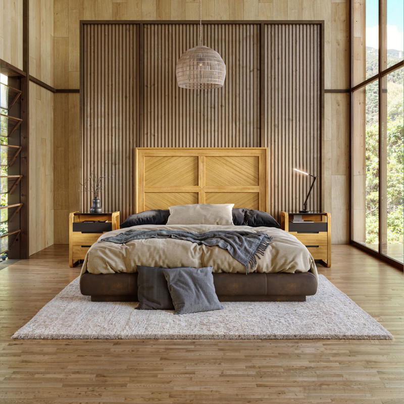 Dormitorio Principal Completo Integrando El Estilo De La Colección Berna