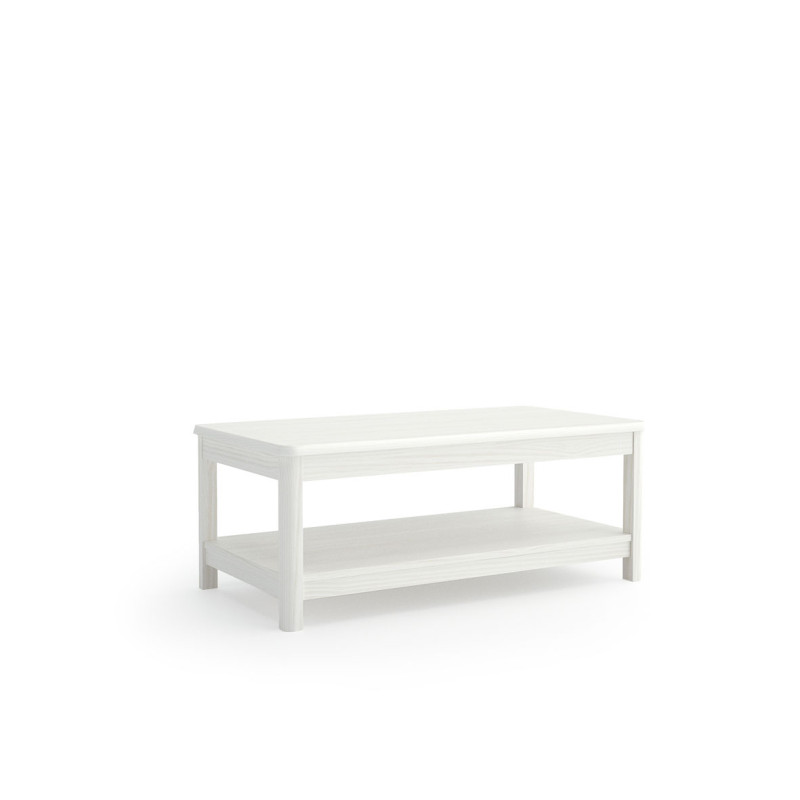 Estructura en Blanco Decapé de Estilo Clásico por Seys