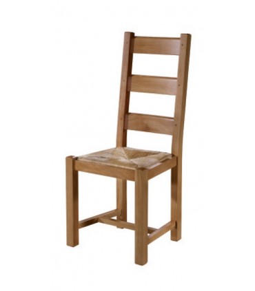 Silla de estilo rustico