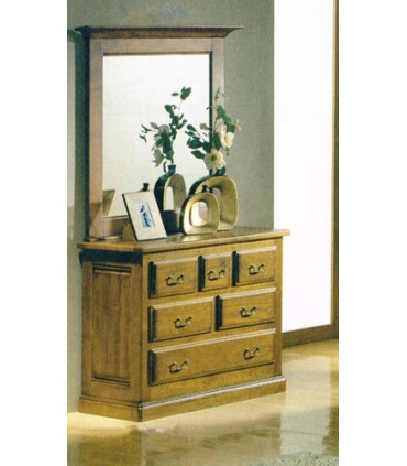 Cómoda de estilo rustico