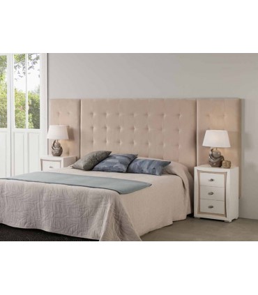 Cabecero tapizado Velvet para dormitorio