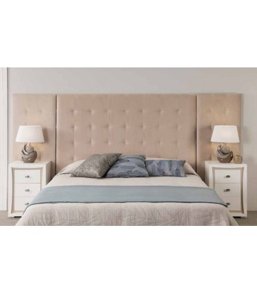 Cabecero tapizado Velvet para dormitorio