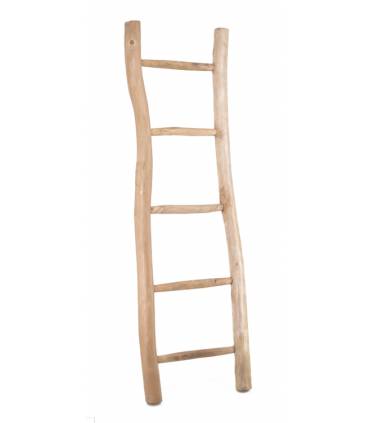 TOALLERO ESCALERA MADERA NATURAL - RÚSTICO COLONIAL