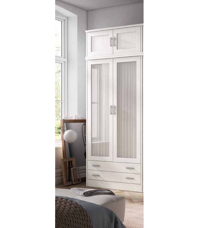 ARMARIO 2 PUERTAS BARATO - ARMARIOS ECONÓMICOS- RUSTICO COLONIAL
