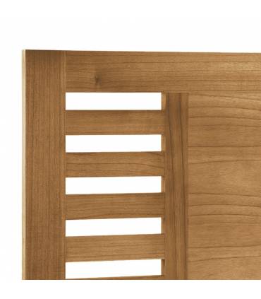 Cabezal matrimonio estilo colonial cama 150 madera de teca