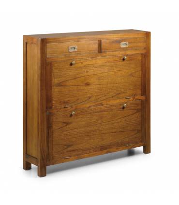 cómoda zapatero 2 puertas abatibles 2 cajones de Moycor