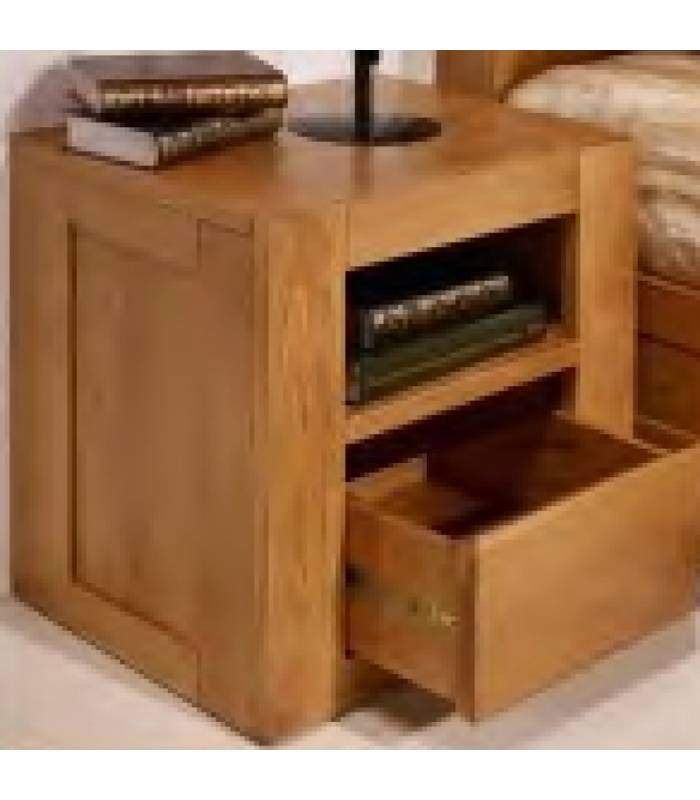 Mesita de noche ideal para el dormitorio.