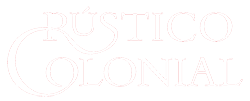 Rústico Colonial logo blanco muebles online